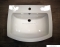 DIPLON - Kerámia mosdó, mosdókagyló 62x52 - Pultra, bútorra, falra szerelhető (WB3911)