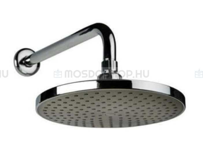DIPLON - Esőztető fejuzhany, cső nélkül- Kerek D22 cm - Krómozott (BQ2406)