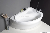 AQUALINE - Orava - Akril sarokkád - Aszimmetrikus fürdőkád - Jobbos - 150x90 cm