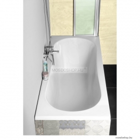 AQUALINE - JIZERA - Akril kád, egyenes fürdőkád - 120x70 cm