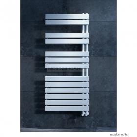 AREZZO DESIGN - HORIZONT WHITE - Törölközőszárítós radiátor, 735W, 135x55cm, szögletes - Fehér acél