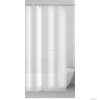 GEDY - BASIC - PVC zuhanyfüggöny függönykarikával - Vinyl - Fehér