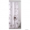 GEDY - DESIDERIO - Textil zuhanyfüggöny függönykarikával - 180x200 cm - Szövet - Pitypang mintázatú