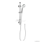 AQUALINE - SUNRA - Zuhanyszett - Állítható zuhanytartóval és szappantartóval - Zuhanyrózsával - 60 cm
