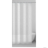GEDY - LENS - PVC zuhanyfüggöny függönykarikával - 120x200 cm - Vinyl - Fehér
