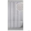 GEDY - VETRO - PVC zuhanyfüggöny függönykarikával - 180x200 cm - Vínyl - 3D mintás - Fehér