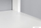 AQUALINE - ETIDE - Polcos szekrény, magas álló fürdőszoba bútor - 156x36 cm - Fehér MDF