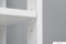 AQUALINE - ETIDE - Polcos szekrény, állvány, fürdőszoba bútor - 86x36 cm - Fehér MDF