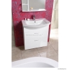 AQUALINE - ZOJA - Mosdószekrény, fürdőszoba mosdó bútor 74x61,5cm - Fiókos - Kerámia mosdóval (ZERO)-65 cm