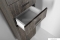 AQUALINE - ZOJA és KERAMIA FRESH - Fürdőszobai állószekrény - Nyílóajtós, fiókos - 184x35 cm - Mali wenge
