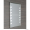 AQUALINE - Fürdőszobai fali tükör LED világítással (kétoldali) - 80x50 cm