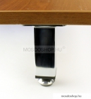 MSL - Állítható bútorláb fürdőszoba bútorokhoz - Szögletes - 10 cm - Krómozott acél
