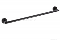 BEMETA - DARK - Fali törölközőtartó, 65,5 cm - Matt fekete