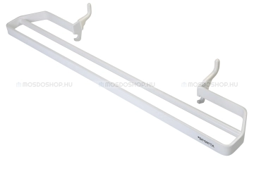 BEMETA RAWELL - Dupla törölközőtartó fürdőszobai radiátorokhoz - 59 cm - Fehér
