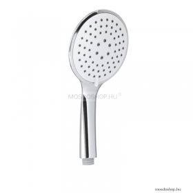 GEDY - TECH - Kézi zuhanyfej - Egyfunkciós - Kerek - Víztakarékos - Krómozott ABS (GYHS10301)
