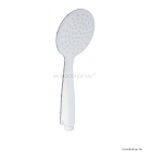 GEDY - TENDENCE - Kézi zuhanyfej - Egyfunkciós - D10,5 cm - Kerek, lapos fej - Víztakarékos - Fehér ABS (GYHS10506)