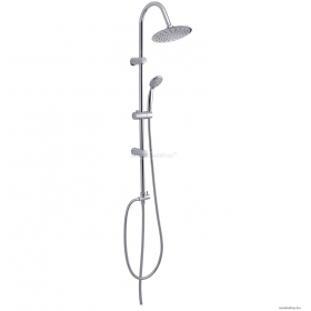 GEDY - EASY 00 - Zuhanyszett - Esőztető fejjel, ötfunkciós kézi zuhannyal, állítható tartórúddal (GYSC10000)