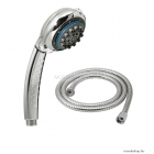 GEDY - SPEEDY - Kézi zuhanyfej gégecsővel - 8 funkciós - Krómozott (SDGYSK99000)