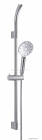 GEDY - TECH 11 - Zuhanyszett - Háromfunkciós kézi zuhannyal, állítható tartórúddal, zuhany támasszal (GYSS10311)