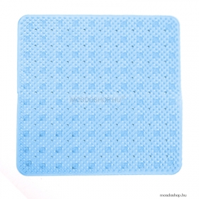 GEDY - SOLID - Csúszásgátló zuhanyzóba - 53x53 cm - Áttetsző kék műanyag (PVC)