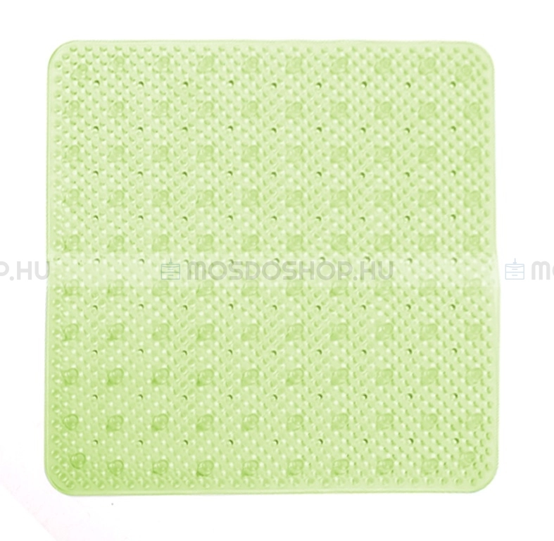 GEDY SOLID - Csúszásgátló zuhanyzóba - 53x53 cm - Áttetsző zöld műanyag (PVC)