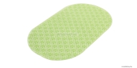 GEDY - SOLID - Csúszásgátló fürdőkádba - 69x38,5 cm - Áttetsző zöld műanyag (PVC)