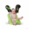 GEDY - DA-DAM - Fürdetőtámasz babáknak - Zöld, fehér - Műanyag