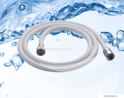 GEDY - WHITE 0 - Zuhany gégecső - 150cm - Flexibilis - Fehér PVC