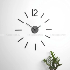 UMBRA BLINK - Falióra - Minimalista stílusú - Fekete - Alumínium
