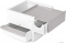 UMBRA - STOWIT MINI - Ékszertartó doboz rejtett tárolóval - Fehér, nikkel színű - Fa, fém
