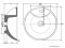 AREZZO DESIGN - BALTO - Mosdó, mosdótál - Kerámia - Kerek D45,5 cm - Pultra, bútorra ültethető