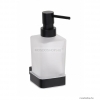 BEMETA - NERO - Fali folyékony szappan adagoló - 250ml - Opál üveg, matt fekete