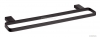 BEMETA - NERO - Törölközőtartó karika - Falra szerelhető, szögletes, 50cm - Matt fekete