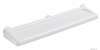 GEDY - JUNIOR - Fürdőszobai polc (fésűtartó polc, piperepolc)  - 60 cm - Fehér műanyag