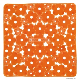 AQUALINE - MARGHERITA - Csúszásgátló zuhanyzóba 51,5x51,5cm - Narancssárga