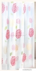 AQUALINE - PVC zuhanyfüggöny függönykarikával 180x200 cm - Pitypang mintás (ZV015)