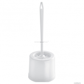 GEDY - JUNIOR - WC kefe tartó - Padlóra helyezhető - Műanyag - Fehér (8033-02)