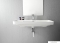 SAPHO - THALIE - Mosdókagyló, mosdó 80x46cm - Pultra, bútorra építhető, falra szerelhető - Kerámia