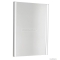 SAPHO - ALIX - Fürdőszobai fali tükör LED világítással (kétoldali) - 45x60cm - Alumínium kerettel