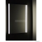 SAPHO - ALIX - Fürdőszobai fali tükör LED világítással (kétoldali) - 61x75cm - Alumínium kerettel