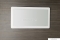 SAPHO - LORDE - Fürdőszobai fali tükör LED világítással - 110x60cm - Húzókapcsolóval, fehér üvegkerettel