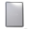 SAPHO - NYX - Fürdőszobai fali tükör LED világítással - 90x50cm - Alumínium kerettel