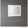 SAPHO - TREOS - Fürdőszobai fali tükör, matt fehér kerettel - 75x50cm