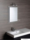 SAPHO - MERE - Fürdőszobai fali tükör világítás nélkül - Üvegre ragasztott, 60x80cm