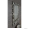 SAPHO - SCULE - Fürdőszobai fali tükör, ezüst színű, kézzel faragott fa kerettel - 80x120cm