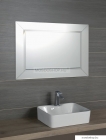 SAPHO - ARAK - Fürdőszobai fali tükör - Élcsiszolt, fazettás - 90x70cm
