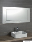 SAPHO - ARAK - Fürdőszobai fali tükör - Élcsiszolt, fazettás - 100x50cm