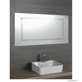 SAPHO - ARAK - Fürdőszobai fali tükör - Élcsiszolt, fazettás - 100x50cm