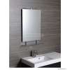 SAPHO - WEGA - Fürdőszobai fali tükör üvegpolccal - Világítás nélkül - 60x80cm