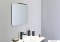 SAPHO - ISHAPE - Fürdőszobai fali tükör - Lekerekített sarkokkal, 50x70cm